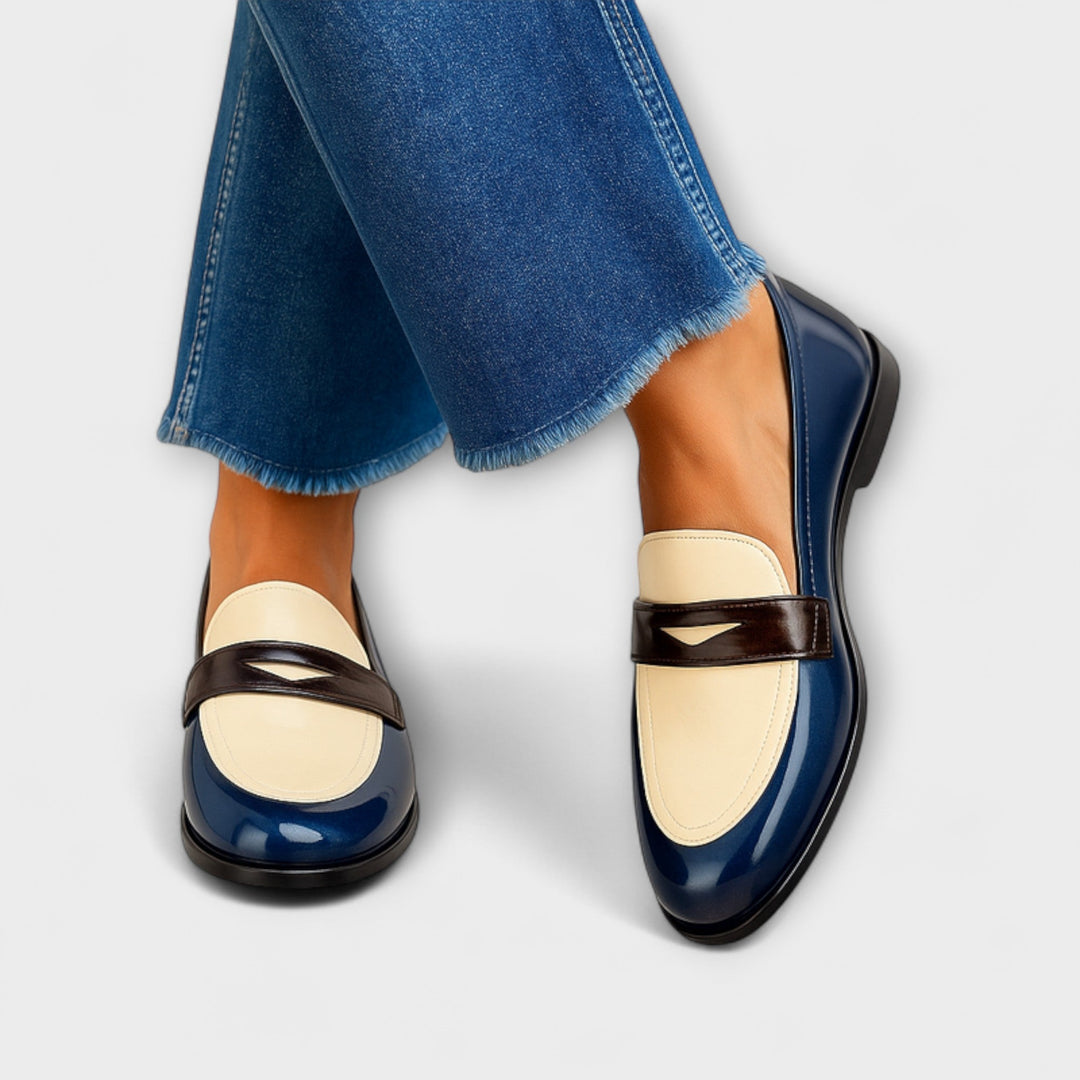 Klaudia - Kontrastiset Loaferit