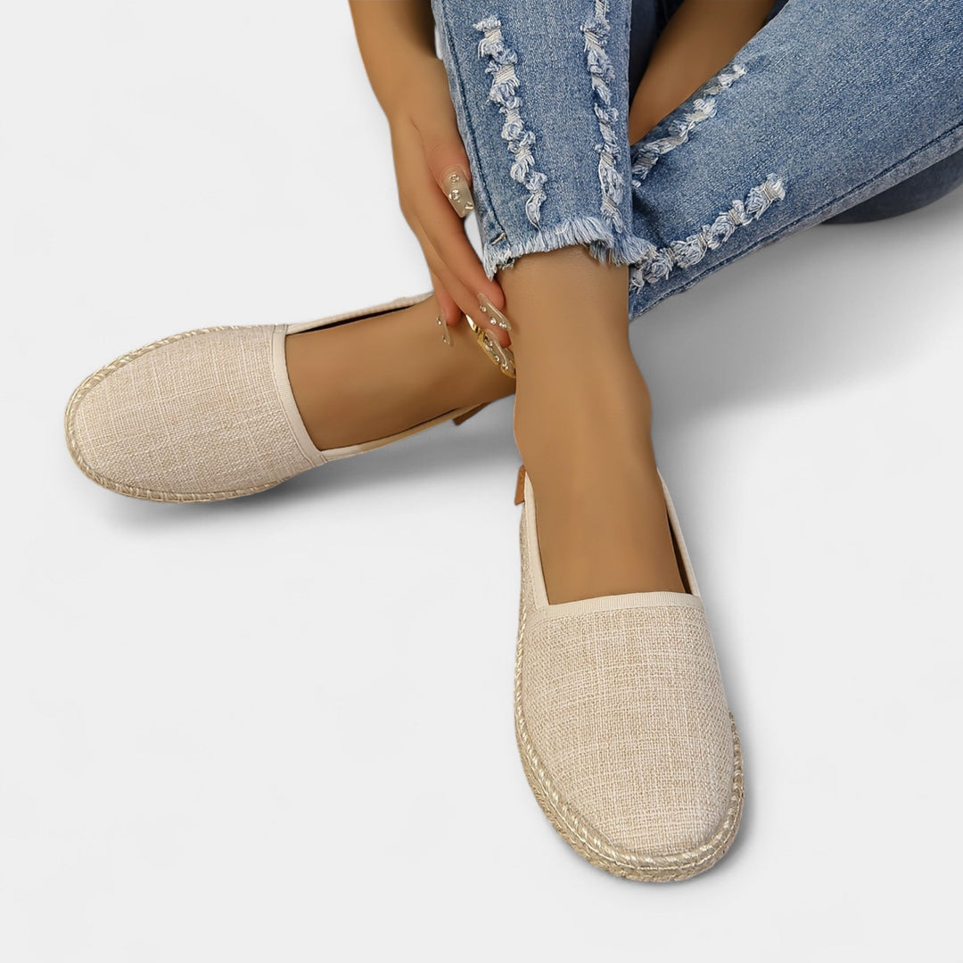Lina – Pellavaiset Loafersit