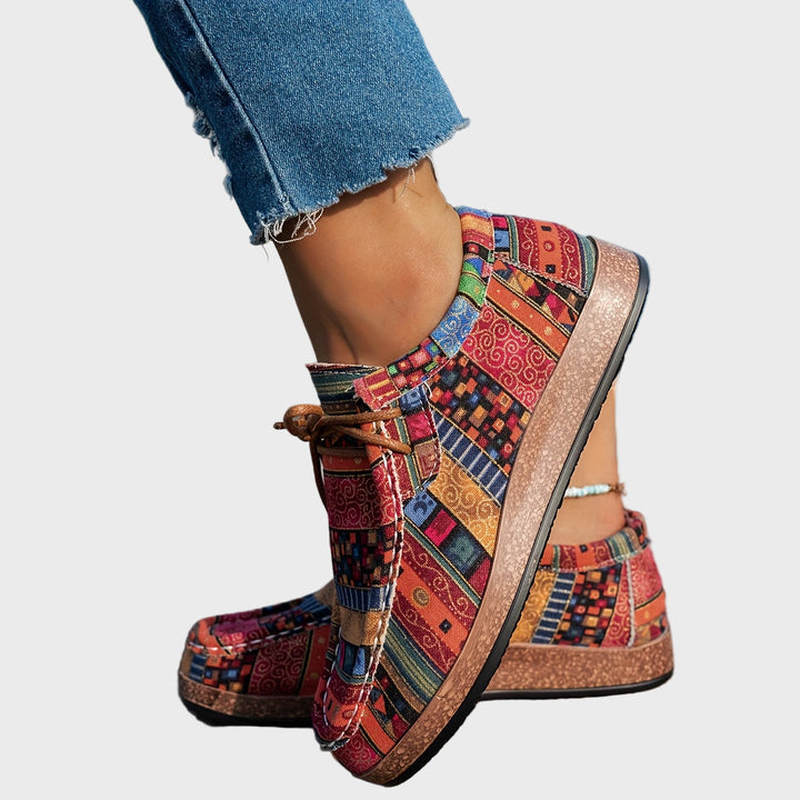 Moniväriset Boho-tyyliset Kengät