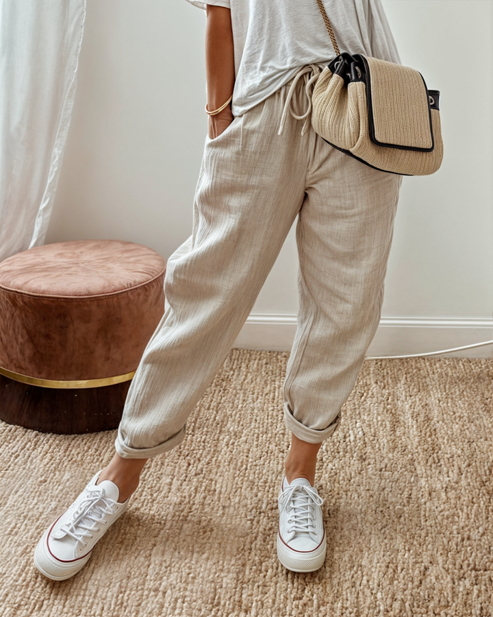 Annelie – Mukavat rento malliset jogginghousut