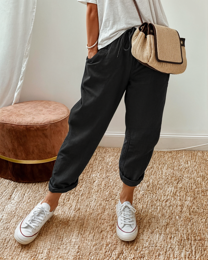 Annelie – Mukavat rento malliset jogginghousut