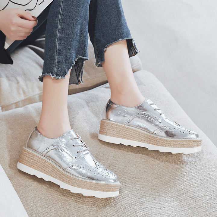 Teona – Platouksien Lace-Up Shoes