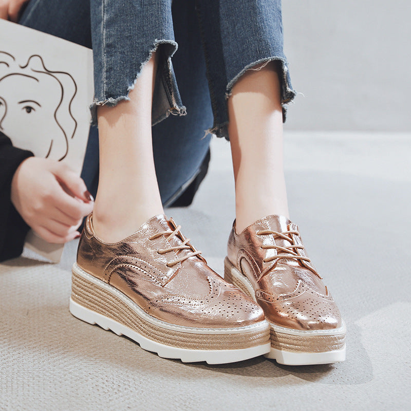 Teona – Platouksien Lace-Up Shoes