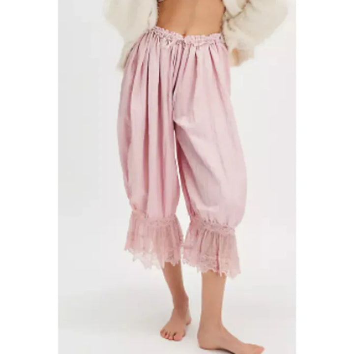 Boho-housut pitsiyksityiskohdilla