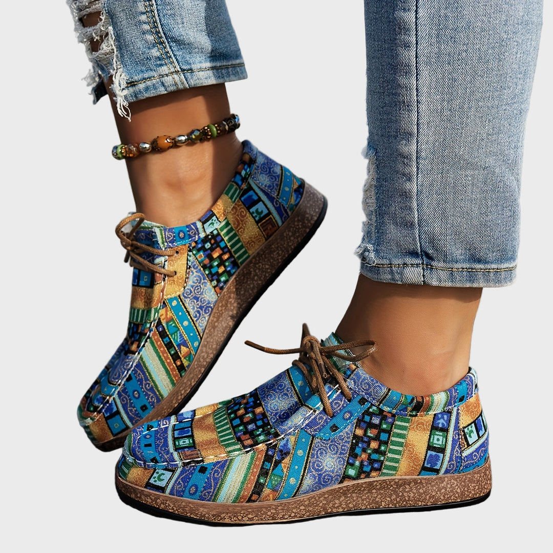 Moniväriset Boho-tyyliset Kengät