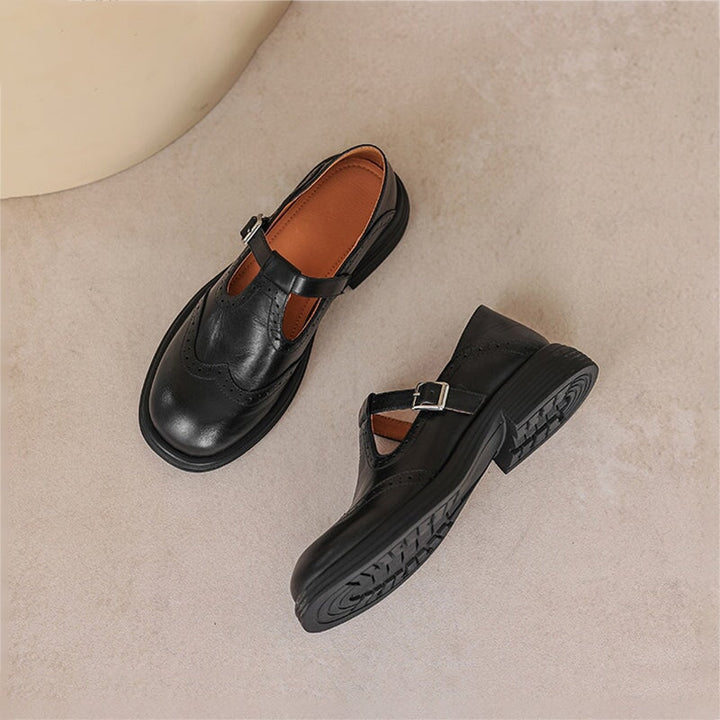 VELDA | Elegantit nahkaiset Mary Janes